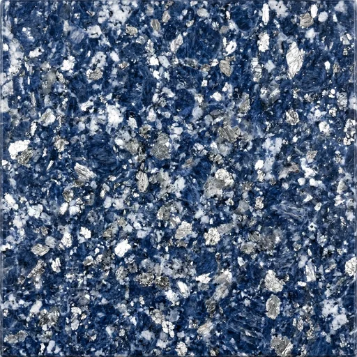 Granit Bleu Bahia — Bleu royal